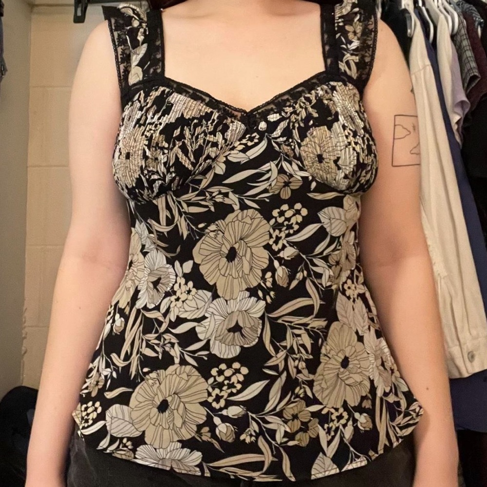 Bandolino Floral Tank Top
